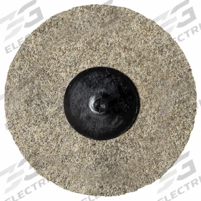 ARC ABRASIVES Unitized Non-Woven Wheels: 2 in Dia x 1/4 in W, TR Quick-Change, Aluminum Oxide - Deburring Wheels for Carbon Steel & Soft Metals