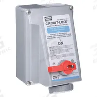 HUBBELL Mechanical Interlock: 240V AC, Three Phase, 20 A, 3 Pole, 4 Wire (MPN HBL420MI9W). Key specifications — Brand: HUBBELL; Reverse Service: No.