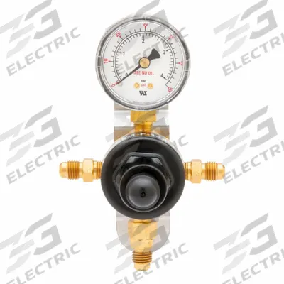 HARRIS Beverage Gas Regulator: For Soda Beverage, For Carbon Dioxide/Nitrogen Mix Gas - Beverage Regulators