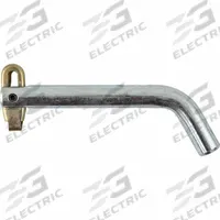 BUYERS PRODUCTS Hitch Pin: 2 in_3 in_2 1/2 in Compatible Hitch Size, 5/8 in Pin Dia, 5 in Overall Lg (MPN HP630SC). Key specifications — Material: Carbon Steel; Finish: Zinc Plated Clear; Includes: Spring Clip; Brand: BUYERS PRODUCTS.
