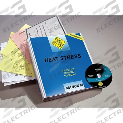 MARCOM Training Kit: Heat Stress, DVD/Quiz/Scheduling Forms/Training Certificate - Heat Stress Training