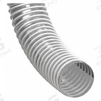 Industrial Ducting Hose: 4 in Hose Inside Dia., 25 ft Hose Lg, 12 psi, 8.3 in Bend Radius (MPN 2145-0400-2225). Key specifications — Temp. Range: -30° to 130°F; Brand: HI-TECH DURAVENT.
