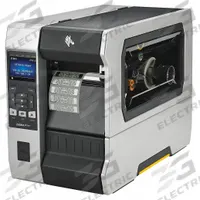 ZEBRA Industrial Printer: 4.09 in Max. Print Wd, Tear Off Dispensing, Wired, Push Button, ZT600 (MPN ZT61046-T0101A0Z). Key specifications — Dispensing Style: Tear Off; Print Speed: 14 in/sec; Screen Type: Push Button; Wire Communication: Wired; Printer Series: ZT600; Brand: ZEBRA; Printer Connectivity: USB.