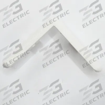 ACROVYN End Cap: End Cap, PETG, White, 3 in Leg Wd, 1/4 in Overall Ht, For 135° Angle - PETG Clip-On Corner Guard Caps