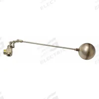 APPROVED VENDOR Float Valve Assembly: For Water Media, Angle Valve Body, Cylindrical, 1 in Pipe Size (MPN AHFSS100). Key specifications — Mounting: Horizontal Piping; Arm Adjustability: Adjustable; Connection Gender - Side 1: Female; Connection Gender - Side 2: Female; Brand: APPROVED VENDOR; Connection Type - Side 1: NPT; Connection Type - Side 2: NPT; Flow Rate: 75 gpm @ 60 psi.