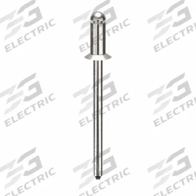 POP AVDEL Blind Rivet,1 17/50" L,0.122" dia,PK500: Inch, 1 11/32 in Overall Lg, 1/4 in Body Lg - Flush-Mount Blind Rivets