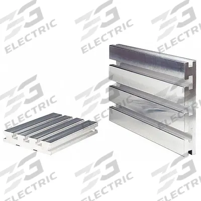 MITEE-BITE PRODUCTS INC MITEE-BITE T-Slot Plate: 5/8 in Slot Wd, 9 in W x 24 in L x 1.48 in H - T-Slot Plates