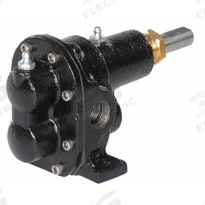 Dayton Rotary Gear Pump Head: Magnetic Drive, Cast Iron Body, 1" FNPT, 24.7 gpm - Pedestal-Mount Rotary Gear Pumps