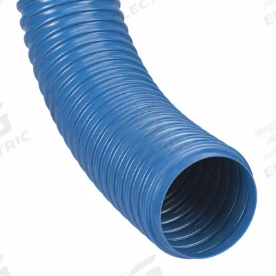 CONTINENTAL Material Hose: 4 in Hose Inside Dia., 50 ft Hose Lg, 35 psi, PVC Nitrile - Polyurethane Bulk Material-Handling Hoses with PVC Cover