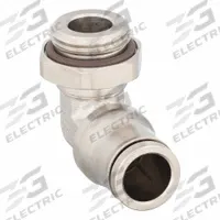 LEGRIS Push-Fit Elbow Fitting: 10 mm OD x 3/8 in Pipe Size, Push-to-Connect x MBSPP, Brass, Silver (MPN 3699 10 17). Key specifications — Brand: LEGRIS.