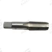 WESTWARD Alloy Steel Plug Tap, 1/4-18 NPT: CCT1060-16, Plug Tap