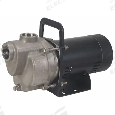 Dayton Centrifugal Pump: 115/230V AC, 33 ft Max Head - 1/8 to 1 HP Self-Priming Centrifugal Pumps