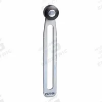 TELEMECANIQUE SENSORS Limit Switch Lever Arm: Roller Lever, Adj, 4 in Arm/Operator Lg - Max (MPN ZCY44). Key specifications — Brand: TELEMECANIQUE SENSORS; Compatible with Series: XCMD; Roller Position: Front; Actuator Style: Rotary Lever Roller.