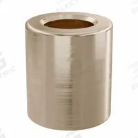 Sleeve Bearing: Bronze, SAE 841, 8 mm Bore, 14 mm OD, 16 mm Lg, 49,938 lb/sq in-fpm Max PV, 10 PK (MPN AAM0814-16B). Key specifications — System of Measurement: Metric; Material Grade: SAE 841; Brand: OILITE.