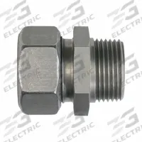 BRENNAN INDUSTRIES Compression Tube Straight: 10 mm OD x 4 mm OD x 1/4 in Pipe Size, Steel, Rigid (MPN D7404-L10-04). Key specifications — Brand: BRENNAN INDUSTRIES; Series: D7404.