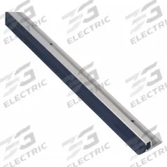 NATIONAL GUARD Door Weatherstripping: Flat Insert, 3 ft Lg, 1 1/2 in Wd, 2 in Ht (MPN 108NA-36). Key specifications — Insert Material: Neoprene; Flange Material: Aluminum; Brand: NATIONAL GUARD.