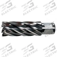 SLUGGER BY FEIN Annular Cutter: 21 mm Cutter Dia, 3 in Max Cutting Dp, Bright, High Speed Steel (MPN 63134210003). Key specifications — attr253884: No; attr253885: Bright; attr253886: High Speed Steel; attr253887: Weldon Flat; attr253888: Metric; attr277149: SLUGGER BY FEIN.