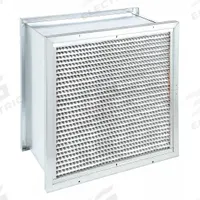 GRAINGER Cartridge Air Filter: 20 in x 20 in x 12 in, Steel, Double Header, MERV 14 (MPN 2GHA3). Key specifications — Brand: GRAINGER; Media Material: Microfiber; Air Filter Header Type: Double Header; Frame or Header Material: Steel.