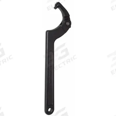 WESTWARD Pin Spanner Wrench: 4 1/2 in to 6 1/4 in, 3/8 in Pin Dia, 12 1/4 in Overall Lg - Adjustable-Pin Spanner Wrenches