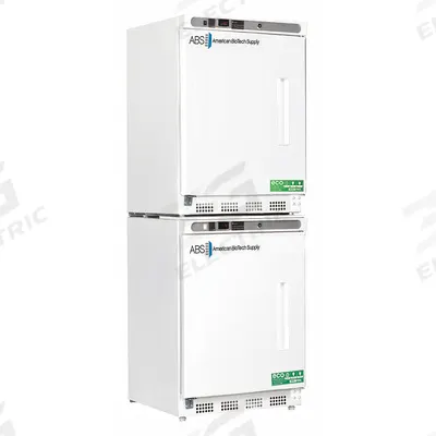 AMERICAN BIOTECH SUPPLY Refrigerator and Freezer: 4.6 cu ft Refrigerator Capacity, 2 Doors - General Purpose Lab Refrigerator-Freezers