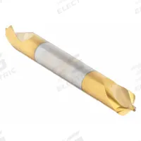 KEO Center Drill: Plain Type, #5/0, 82°, 1 1/4 in Overall Lg, TiN Coated High Speed Steel (MPN 906-000-045). Key specifications — Brand: KEO; End Type: Double End.