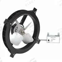 Attic Exhaust Fan: Gable Mount, Electric Motor, Max. 2,300 sq ft Attic, 1,650 cfm Max., Thermostat (MPN 10W197). Key specifications — Includes: Thermostat; Includes Humidistat: No; Includes Shutter: No; Includes Thermostat: Yes; Mounting Location: Gable; Nameplate Voltage: 120V AC; High-Efficiency Motor: No; Brand: DAYTON.