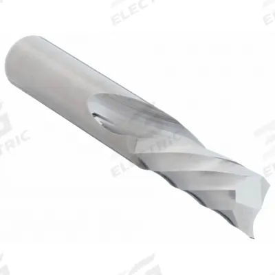 ONSRUD Solid Router Bit: Super Spiral O-Flute, 1/4" Cut Dia - Super Spiral O-Flute Router Bits for Plastics, Wood & Aluminum