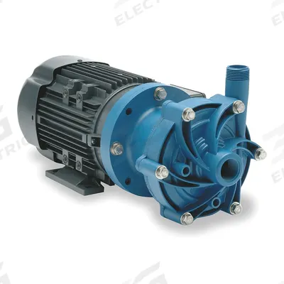 FINISH THOMPSON Magnetic Drive Pump: Polypropylene, 1/3 hp Horsepower, Single Phase - Magnetic-Drive Straight Centrifugal Pumps