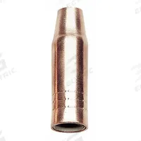 LINCOLN ELECTRIC Gas Nozzle: 5/8 in, Conical, Flush (MPN KP23-62F). Key specifications — Manufacturer Part Number: KP23-62F; Nozzle to Tip Relationship: Flush; For Contact Tip Series: Magnum 400A; Brand: LINCOLN ELECTRIC.