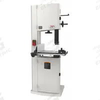JET Band Saw: Vertical, 115/230V AC, 14 1/8 in Throat Dp - Vertical, 3,100 SFPM, 1 Phase (MPN JWBS-15). Key specifications — attr313141: 3,100 SFPM; attr313142: 5° Left to 45° Right; attr313144: 1; attr313145: Vertical; attr325087: JET.