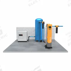 PARKER Compressed Air Dryer: 2 in NPT, 360 cfm, 190 psi Max Op Pressure, 1.8 psi Pressure Drop (MPN CDASHL110-40N13BC). Key specifications — attr110204: 100V AC; attr110148: PARKER.