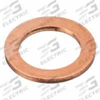 Sealing Washer: M11 Screw Sz, Copper, Copper Seal, 11 mm Inside Dia, 17 mm Outside Dia, 100 PK (MPN M50301.110.0017). Key specifications — Brand: APPROVED VENDOR; Product Type: Sealing Washer; System of Measurement: Metric; Seal Material: Copper; Pack Size: Small Pack.