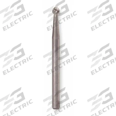 WIDIA Carbide Bur: Ball, SD-3, Aluminum Cut, 3/8" Head - Aluminum-Cut Ball Burs