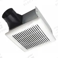 Bathroom Fan: Ceiling, 80 cfm Max, 2 sones, 1 Speed, Round Duct (MPN A80). Key specifications — Brand: BROAN; Nameplate Voltage: 120V AC; Sensor Type: None; Duct Shape: Round; Heater: Without Heater; Includes: Non Metallic Damper; Mounting Location: Ceiling; Mounting Type: Directly to Stud or Joist.