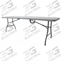 APPROVED VENDOR Folding Table: Rectangle Table Shape, Gray Tabletop, 30 in Dp, 96 in Wd, 29 in, Gray (MPN 13V436). Key specifications — attr1035217: Gray; attr1035250: Gray; attr1035202: APPROVED VENDOR.