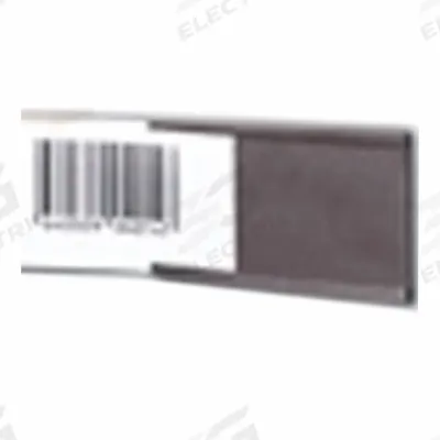 AIGNER INDEX Magnetic Roll Stock: 50 ft x 2 in, Black, 0 Sheets, 0.178 mm Paper Thick - Label Holder Insert Sheets