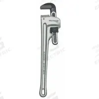 WESTWARD Pipe Wrench: Aluminum, 3 in Jaw Capacity, Serrated, 24 in Overall Lg, I-Beam (MPN 4YR91). Key specifications — attr309808: I-Beam; attr309815: Aluminum; attr324941: WESTWARD.