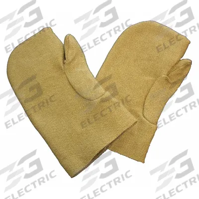 ZETEX PLUS Knit Gloves: Universal, Mitt Hand Protection, 1,500°F Max Temp, ZetexPlus - Uncoated Knit Gloves