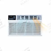 WHIRLPOOL Through the Wall Air Conditioner: 550 sq ft – 550 sq ft, 230V AC, 12,000 BTU, 6-20P, Fixed (MPN WHAT122-HAW). Key specifications — Brand: WHIRLPOOL; Voltage: 230V AC; CEER Rating: 9.6; NEMA Plug Configuration: 6-20P.