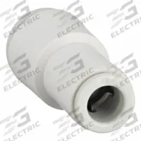 SMC Push-Fit Fitting: 6 mm OD x 8 mm OD Size, Push-to-Connect x Push-to-Connect, Brass, Brass (MPN KQ2H06-08A). Key specifications — Brand: SMC.