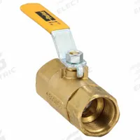 APPROVED VENDOR Manual Two-Way Ball Valve: 1 in, Brass, Straight, Female SAE x Female SAE, Two-Piece (MPN XV506P-16). Key specifications — Brand: APPROVED VENDOR; Handle: Lever.
