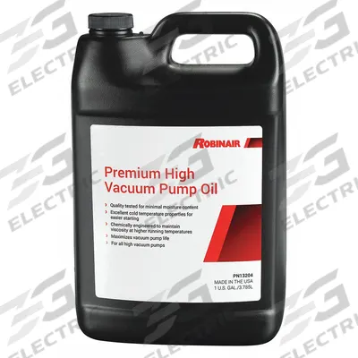 ROBINAIR Vacuum Pump Oil (MPN 13204). Key specifications — Brand: ROBINAIR. - AC Refrigerant Equipment Accessories