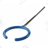 OHAUS Open Ring Clamp: Open Ring Clamp, PVC, 12 7/8 in Overall Lg, 2_3 Prongs, 3/8 in Arm Dia (MPN CLS-OPENRPS). Key specifications — attr1025734: OHAUS; attr1025737: PVC; attr1025747: Open Ring Clamp.