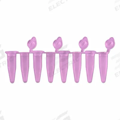 APPROVED VENDOR Strip: PCR Strip, Polypropylene, 0.2 mL Capacity - mL - Plastic PCR Strip Tubes