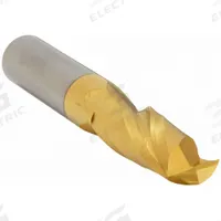 APPROVED VENDOR Square End Mill: Carbide, TiN Coated, 2 Flute, 18 mm Mill Dia, 38 mm LOC, 102 mm OAL (MPN 204-001450A)