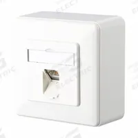 METZ CONNECT Wall Outlet: AP, GD-Zn (Zinc Die-Cast), LSA Terminal Block x RJ45, 45° Mounting Angle (MPN 130C370002-I). Key specifications — Housing Material: GD-Zn (Zinc Die-Cast); Includes Connector: Equipped; Mounting Type: AP; Product Type: Wall Outlet; Connector Color: White; Connection Type: LSA Terminal Block x RJ45.