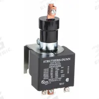 STRUTHERS-DUNN Mercury Displacement Contactor: 208V AC, 35 A Full Load Current - Resistive, 1 Poles (MPN M35A-208VAC). Key specifications — Brand: STRUTHERS-DUNN; Terminal Connection Type: Screw Terminals; Contact Material: Liquid Mercury.