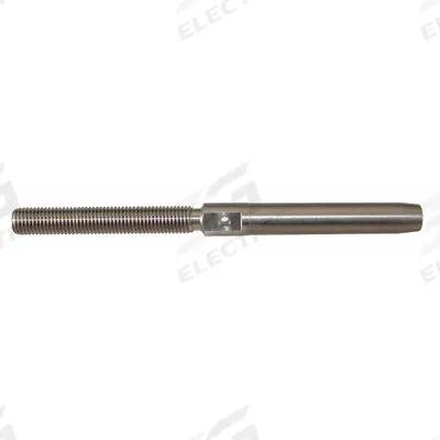 LOOS Wire Rope Stud: 1/16 in Compatible Rope Dia, Right Hand, 1 3/64 in Thread Lg - Right-Hand Thread Stud