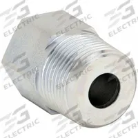 PARKER Metal Pipe Straight: Straight, Steel, 1/2 in x 3/8 in, 5,000 psi (MPN 1/2X3/8PTR34MS). Key specifications — Brand: PARKER; Maximum Operating Pressure: 5,000 psi; Connector Type: Adapter; (DO NOT SEND) Manufacturer Location: Globally Sourced; Fitting Pipe Size: 1/2 in x 3/8 in.