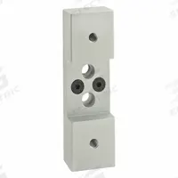 Roller Wheel Bracket: 15 Series, 1 3/16 in L x 1 1/2 in W x 4 5/8 in H, Silver, Anodized (MPN 2754). Key specifications — Brand: 80/20; Housing Material: Aluminum; Includes: Mounting Hardware; Finish: Anodized.